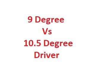 10.5 Degree Drivers VS 7, 8, 9.5, 11.5, 13, 14° + (Chart).